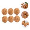 Abaodam 6pcs Realistic Faux Walnut Models for Food Display and Educational Play Lifelike Artificial Nuts for Home and Photography Props view 4
