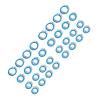 RC Car Parts Compatible with Tamiya for TT02 for TT02D 1/10 RC Car Upgrades Parts Accessories 32PCS R32 Rubber Sealed Ball Bearing Kit view 2