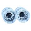 2pcs Aluminum Alloy Rear Wheel Hub Rim for 1/14 Tamiya RC Dump Truck Scania 770S R620 Volvo Benz Arocs Man LESU Car Accessories view 2