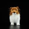 11.5'' Realistic Sheltie Dog Plush Stuffed Animal Plush Shetland Sheepdog Pillow Animals Dolls for Birthday Home Decor view 2