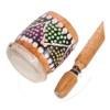 ERINGOGO Drum Instrument Rattle for Babies for Musical Instrument Soothing for Home Interactive Soothing Early Education Wood view 2