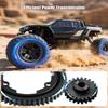 50T M1.0 Harden Steel Main Spur Gear with 23T Pinion Motor Gear Fit for Traxxas 1/10 Maxx 1/10 E-REVO 2.0 VXL 1/5 X-Maxx 1/7 XO-1 1/6 XRT Replace 6481X Hot Racing Spur Gear RC Cars Spare Parts view 3