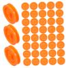 ABOOFAN 100pcs Plastic Pulley Wheels for Rc Car and Plane Toys Mini Gears for Projects Wear-resistant and Versatile Toy Accessories for Educational Models and Craft Repairs view 1
