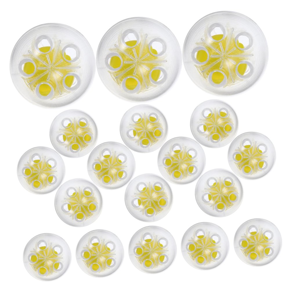 DOITOOL 50pcs Rattle Noise Maker for Toys Animal Ball Rattle Inserts Wrist Foot Enhance Toys Appeal Functionality