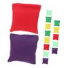 ERINGOGO 15pcs Throwing Sandbags Outdoor Small Bean Bags Beanbag Bean Bag Games Soft Bags Game Toss Sandbag Game Plastic Particles view 1