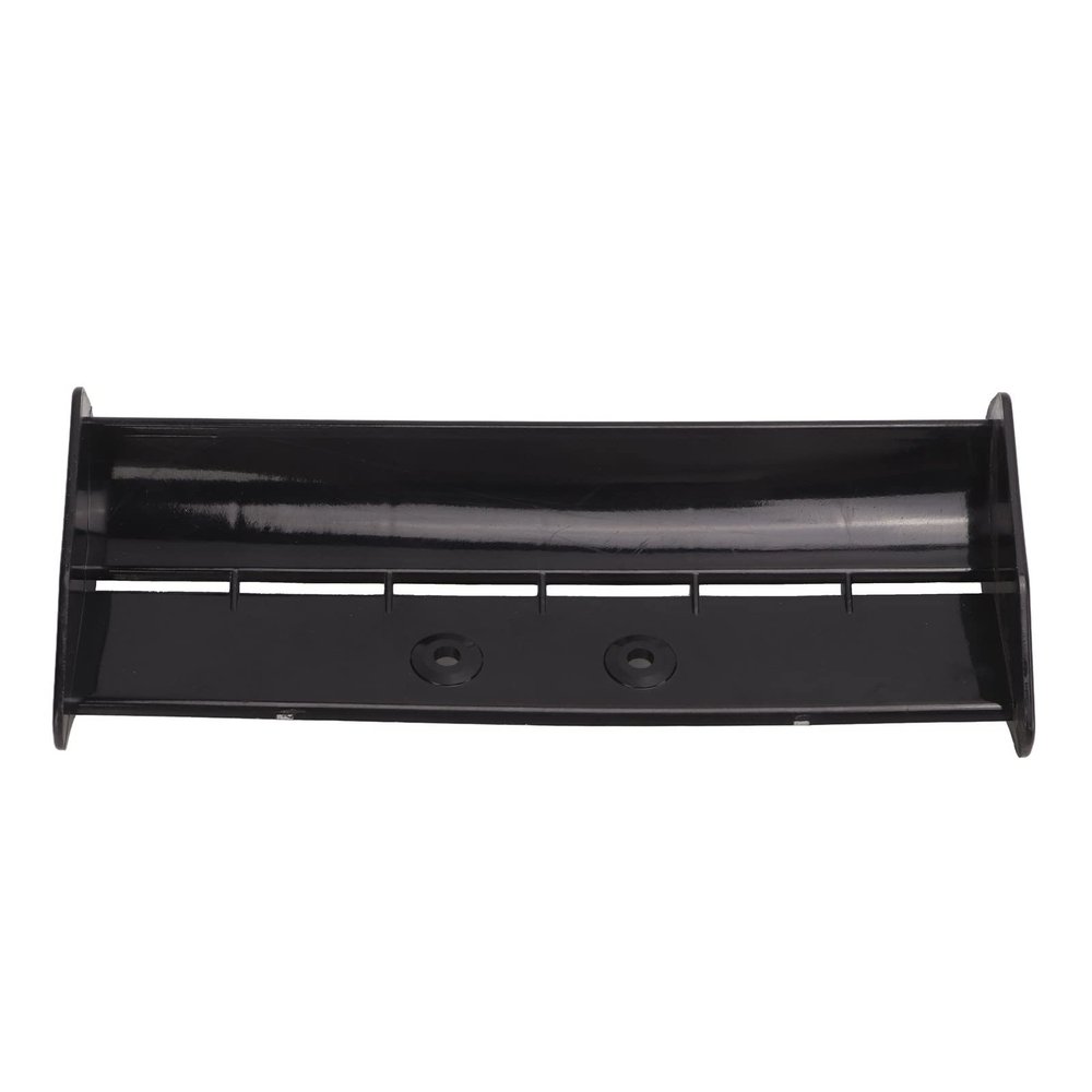 RCCar Rear Wing, RC Rear Wing, Black, Reduces The Air Resistance, Wear for 1/10 Desert Off Road Car