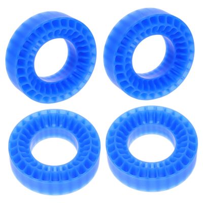 Kisangel 4pcs Silicone Rubber Tire Inserts for Crawler Foam Compatible Inserts for Performance Rough