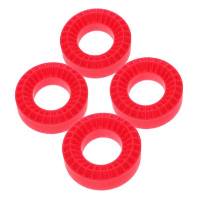 Kisangel 4pcs Silicone Rubber Tire Inserts for Rc Crawler Inner Filler for Enhanced Performance and Easy Installation