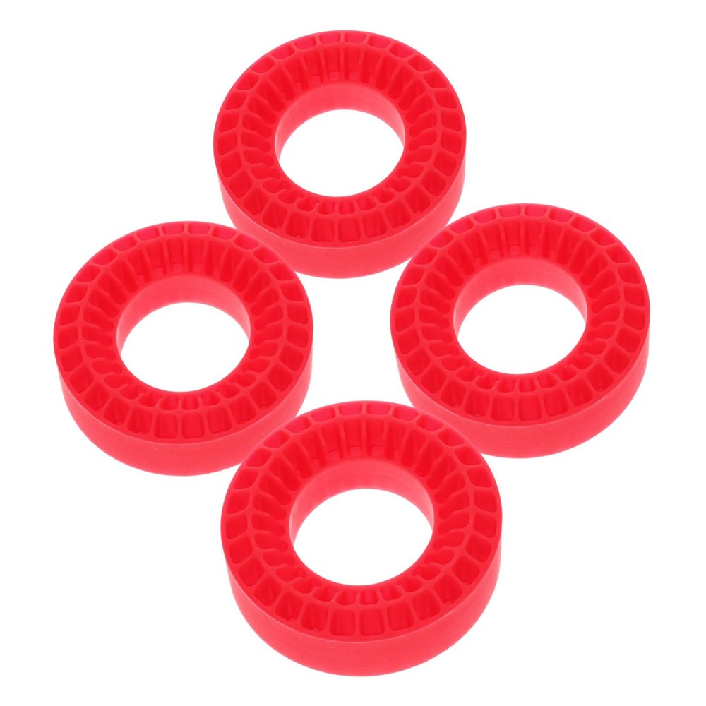 Kisangel 4pcs Silicone Rubber Tire Inserts for Rc Crawler Inner Filler for Enhanced Performance and Easy Installation