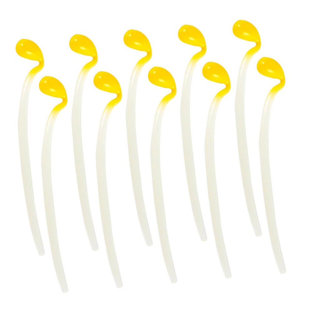 LIFKOME 12pcs Lifelike Bean Sprouts Models Simulation Vegetable Props for Photo Studio Decorative