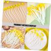 LIFKOME 12pcs Lifelike Bean Sprouts Models Simulation Vegetable Props for Photo Studio Decorative view 3
