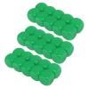 30PCS 16MM Dice Set, Plastic Rounded 6 Sided Dice Cubes, DIY Sticker Math Teaching Tool, Outstanding for Game Party Fun and Craft Making (Green) view 3