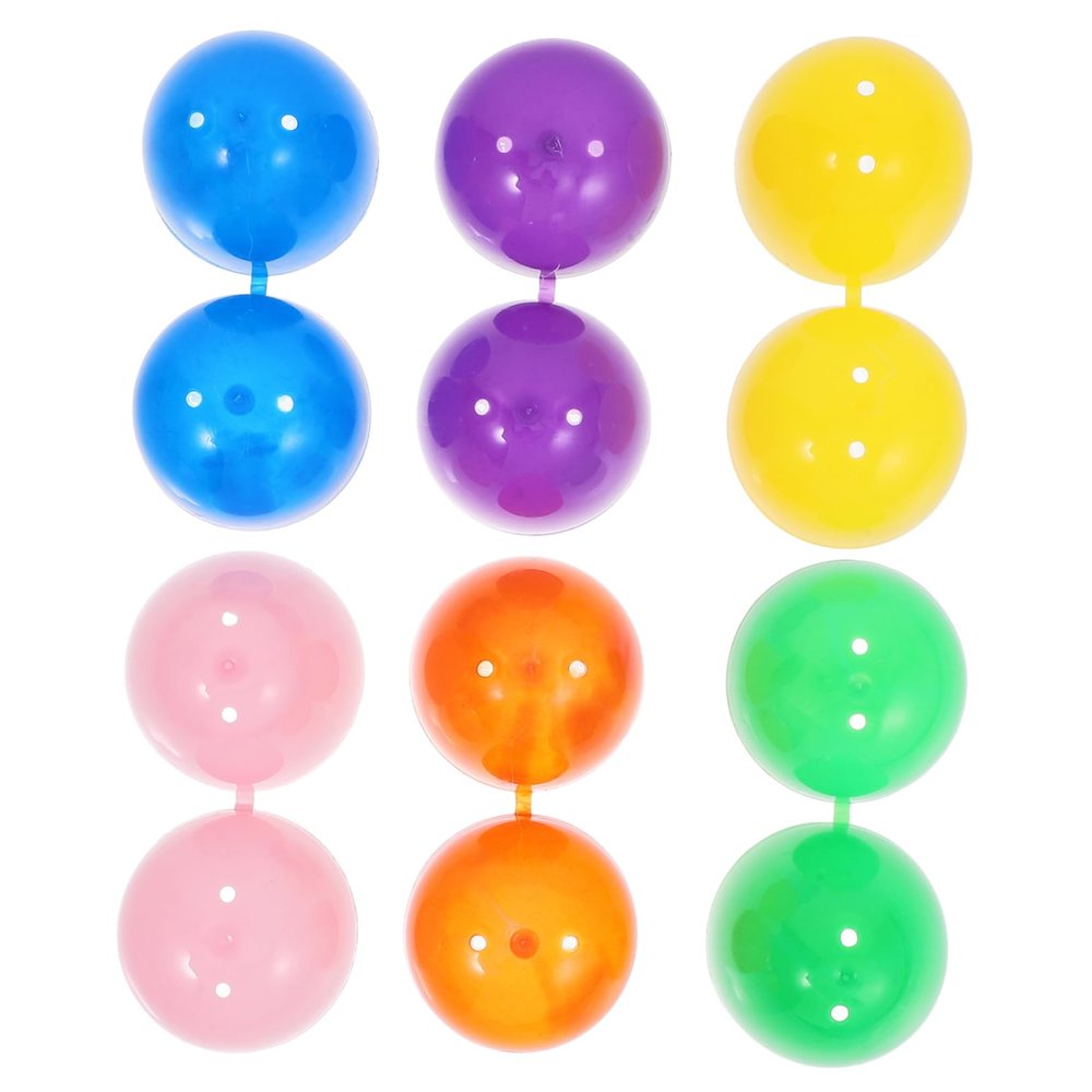 Cabilock 12pcs Fillable Mini Easter Eggs Realistic Plastic Eggs for Easter Party Supplies Fun Fillers for Boys and Girls for Hunts and Holiday Celebrations
