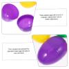 Cabilock 12pcs Fillable Mini Easter Eggs Realistic Plastic Eggs for Easter Party Supplies Fun Fillers for Boys and Girls for Hunts and Holiday Celebrations view 3