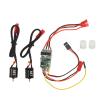 10A Brushed ESC Efficient Dual Way Bidirectional 88T Electric Speed Controller for RC Model Ship Tank view 1