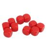 30PCS 16MM Dice Set, Plastic Rounded 6 Sided Dice Cubes, DIY Sticker Math Teaching Tool, Outstanding for Game Party Fun and Craft Making (Red) view 4