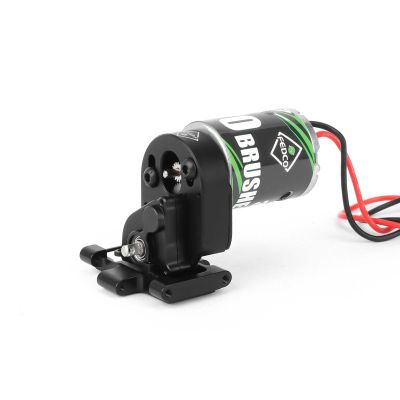 FEDCO Hobbyplus CR18P 34T 370 Motor Transmission with Gearbox Mount Set for HobbyPlus CR18P Furitek Upgrades 1/18 RC Crawler