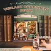 Cutefun Book Nook Kit - DIY Miniature Coffee Shop Dollhouse Kit for Adults and Teens, 3D Wooden Cafe Puzzle Mini House Building Kit with LED Bookshelf Insert Decor Creative Gifts (Sunny Cafe) view 2