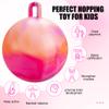 INPODAK Hopper Ball, 20 Inch Bouncy Ball with Handle for Kids, Hippity Hop Jumping Bounce Hopping Toys for Boys Girls Ages 5-9 with Pump and Gift Box Great Gift for Birthday Holiday (Orange) view 3