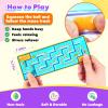 12-Pack Sensory Maze Fidget Toys for Kids & Adults: Quiet Squishy Calming Tools for Autism Children - Stress Fidgets for Travel & Office - Classroom Must Haves & Treasure Rewards Party Favors,Easter view 2