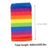 DECHOUS 6m Teamwork Rolling Run Mat for Boy Girl Fun Activity Game Props for Family Field Day Birthday Parties and Outdoor Team Games view 2