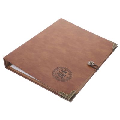 ARTIBETTER Currency Collection Album Currency Holder Book for Bills Storage Bill Pages Pages for Collectors and Boys and Girls Game Cards Pu Design