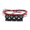 1 Set 1:24 RC Car Plastic 4 Led Light Bar Roof Lamp Headlight for Axial for SCX24 for AXI00001 Accessory view 1