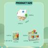 Aven Rabbit Mushroom Cat Series Blind Box Action Figures Mystery Box Cute Random Toys Birthday Gift Christmas Collectible Toy for Desktop Ornaments, 1PC view 4