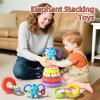 4 in 1 Baby Toys for 6-12 Months, Infant Sensory & Stacking for 1 Year Old, Dinosaur Busy Cube Toys for Babies 6-9-12 Months, Piano Xylophone Musical Travel Toy, Christmas Birthday Gifts for Toddler view 2