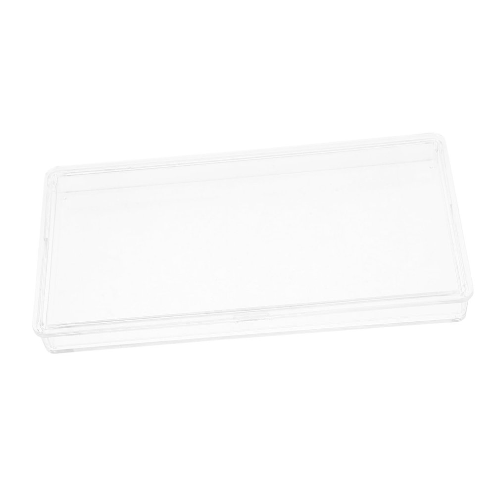 ARTIBETTER 100sheets Plastic Currency Collection Box Paper Holder for Banknote and Document Storage for Collectors and Enthusiasts Holds up to Items