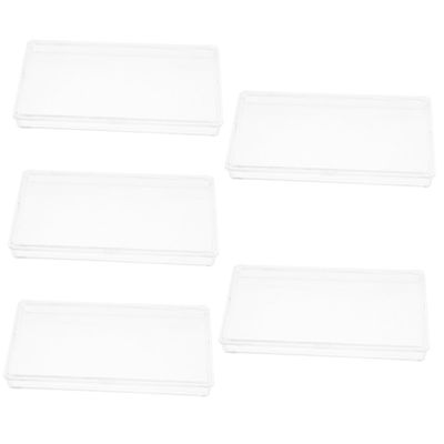 ARTIBETTER 5pcs Plastic Banknote Collection Sleeve and Protective Case for Display Material Holds up to Notes and Damage- Storage