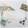 ARTIBETTER 5pcs Plastic Banknote Collection Sleeve and Protective Case for Display Material Holds up to Notes and Damage- Storage view 2