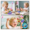 4 in 1 Baby Toys for 6 to 12 Months, Infant Sensory & Stacking for 1+ Year Old, Busy Cube Toys for Babies 12 -18 Months, Piano Xylophone Musical Travel Toys, Christmas Birthday Gifts for 1 - 2 - 3 view 3
