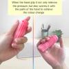 1PCS Little Ouchies Pain Fidget, Pocket Mini Fidget Toy for Adults, Pain Stim Fidget, 3D Printed Venting Key Pendant, Spiky Grippie Stim Keychain Color-Changing (30), Novelty Gifts for Friends view 4