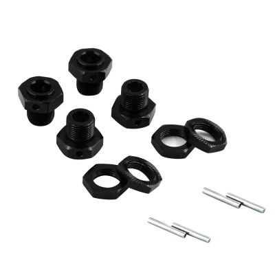 17mm Aluminum Alloy Lightweight Hex Wheel Hubs Adapter Nuts for ARRMA 1/8 4s KRATON RC Car Accessory