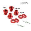 17mm Aluminum Alloy Lightweight Hex Wheel Hubs Adapter Nuts for ARRMA 1/8 4s KRATON RC Car Accessory view 3