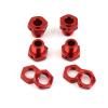 17mm Aluminum Alloy Lightweight Hex Wheel Hubs Adapter Nuts for ARRMA 1/8 4s KRATON RC Car Accessory view 4