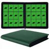 12 Pocket 720 Pockets Trading Card Binder, Ringless Side Loading Card Holder Album, Trading Card Album Fit for YuGiOh, MTG, TCG, Game, Sports, Business Cards view 1