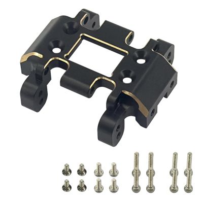26g Black Coating Brass Skid Plate Metal for Redcat for Ascent-18 Rc Car Upgrade Parts Remote Control Crawler Accessories 1/18 Scale