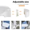 Adegbojo Plastic Individually Adjustable Square Tray Suitable for Chair 8-14 view 2