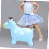 QUMIIRITY Inflatable for Enlarged Bouncing Mount with Air Pump Outdoor Educational for Physical Stamina and Coordination Development view 3
