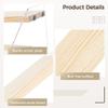 4-Tier Wooden And Acrylic Display Stand For Action Figures, Dolls, Jewelry, Perfumes, Cupcakes, And More view 3