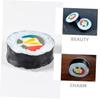 ABOOFAN 4pcs Lifelike Sushi Models Realistic Artificial Onigiri Decoration Props for Photography Food Display and Party for Restaurants and Events view 3