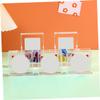 Angoily 2pcs Acrylic Currency Holder for Bills Coins Portable Storage Box for Collections Coin Display Case view 4
