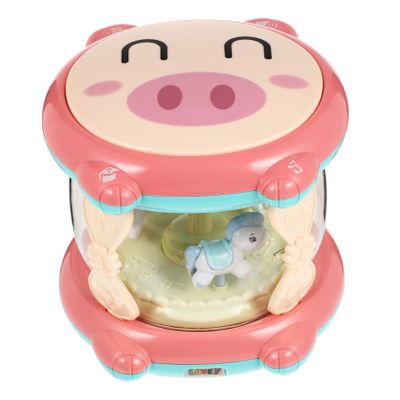 DECHOUS Rechargeable Musical Drum Toy Multi-Function Early Educational Plaything for Toddlers Safe Material Engaging Sounds Songs Birthday for Boys and Girls