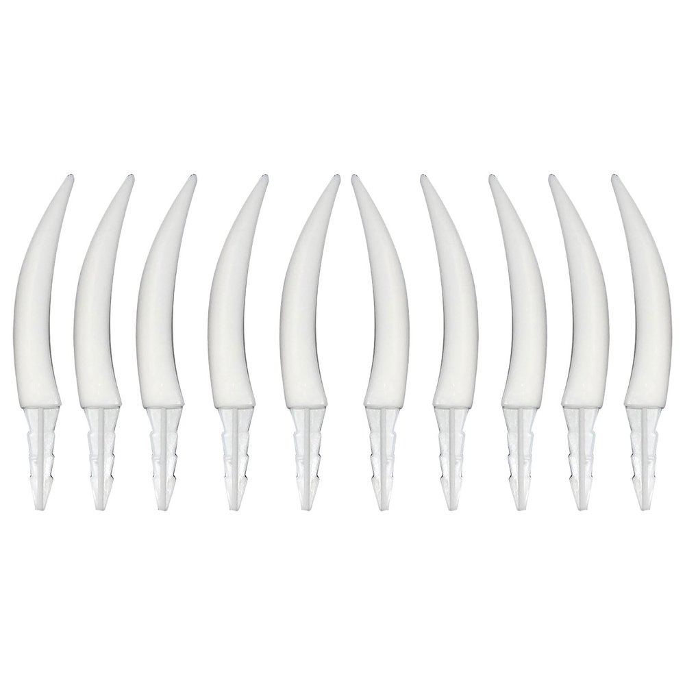 10 Pieces Realistic Pumpkin Teeth For Costume Parties And Jokes Halloween Themed Accessories Creative Accessory