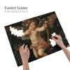 CDSASHCA A Little Angel with a Bow and Arrow 500 Pieces Adult Wooden Jigsaw Puzzles - Perfect for Home Decor,Unique Adults Artwork,Exercising Brain Power and Hands-on Skills,Gifts for Family view 3