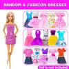 QBPKQY 10 Sets Doll Clothes Fashion Floral Dresses Short Sequined Clothing Slip Dresses Skirt Casual Outfits for 11.5 inch Girl Dolls (NO Doll) view 3