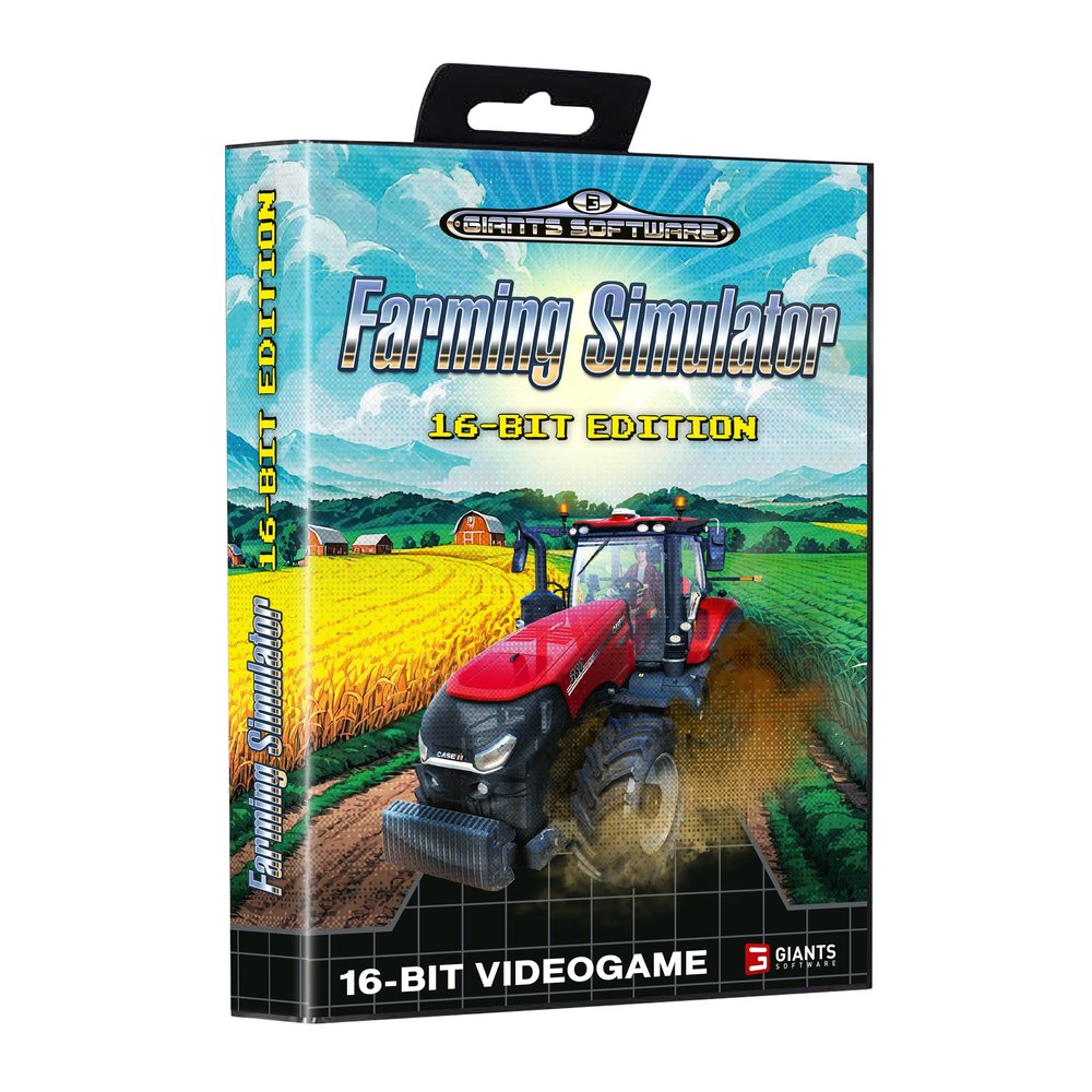 Strictly Limited Games - Farming Simulator 16-Bit - Limited Edition - Compatible with Sega Mega Drive/Genesis + Digital PC Download Key