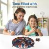 Qiuenisray 500 Pieces Wooden Puzzles for Adults, Flower Eagle Jigsaw Puzzles, Beautiful Wall Decor, FSC Certified Unique Shape Animal Puzzle Pieces, Best Creative Gift for Family Game 15.1x15.1 in view 3